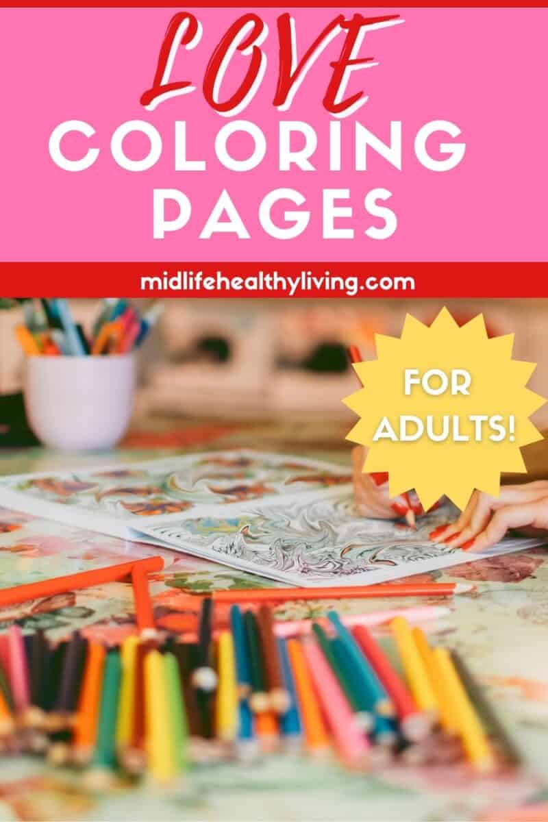 Love Coloring Pages for Adults