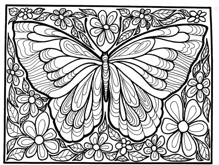 Relaxing Coloring Pages: A Stress-Relieving Coloring Book for All