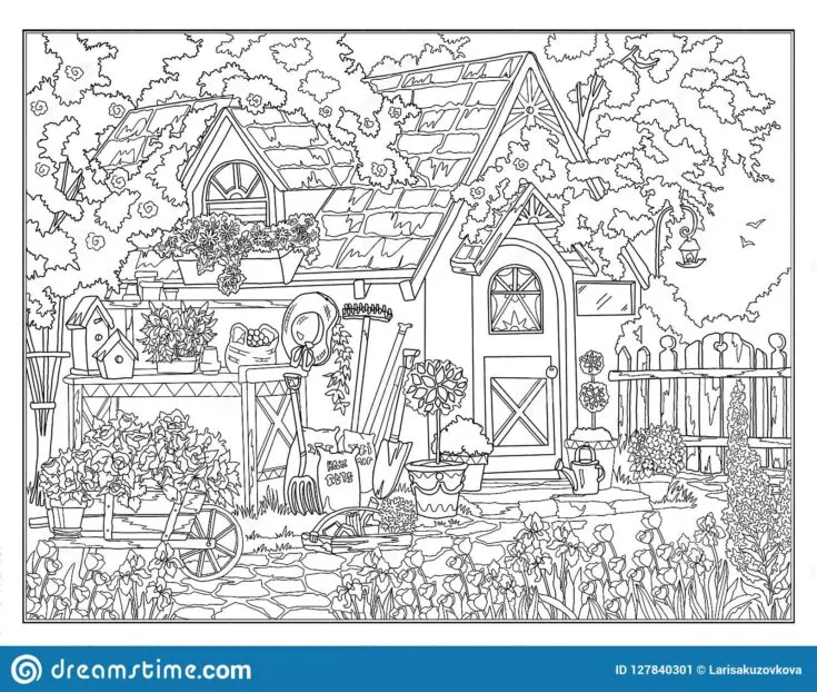 Tea Set Printable Adult Coloring Page From Favoreads Coloring Book Pages  for Adults and Kids Coloring Sheets Coloring Designs 