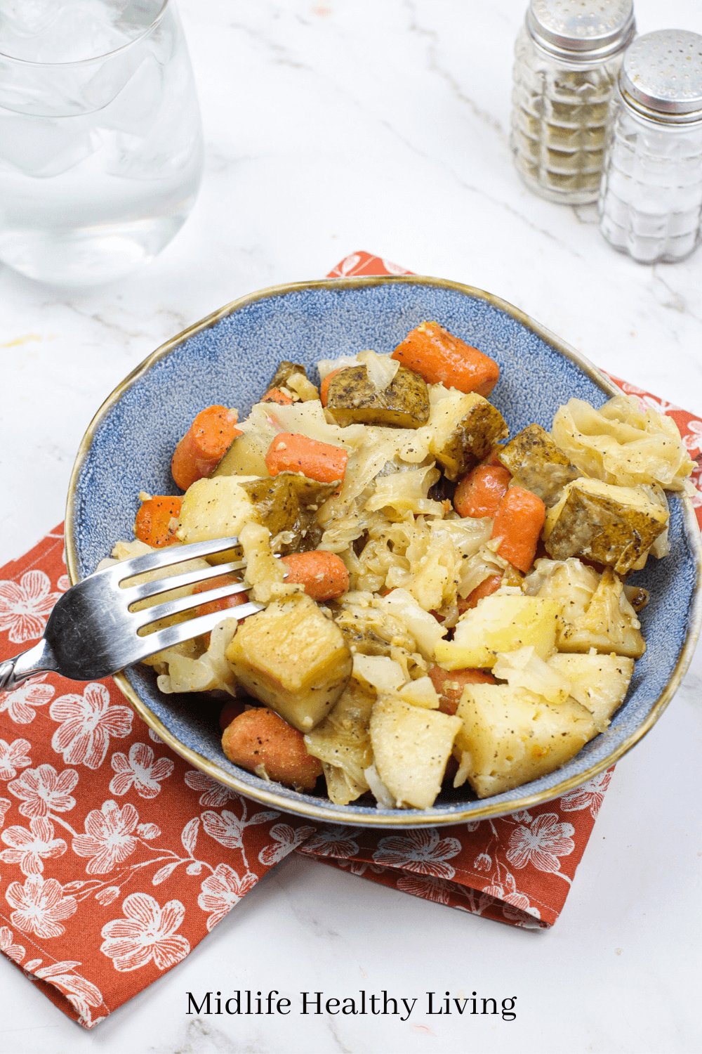 slow cooker cabbage potatoes and carrots