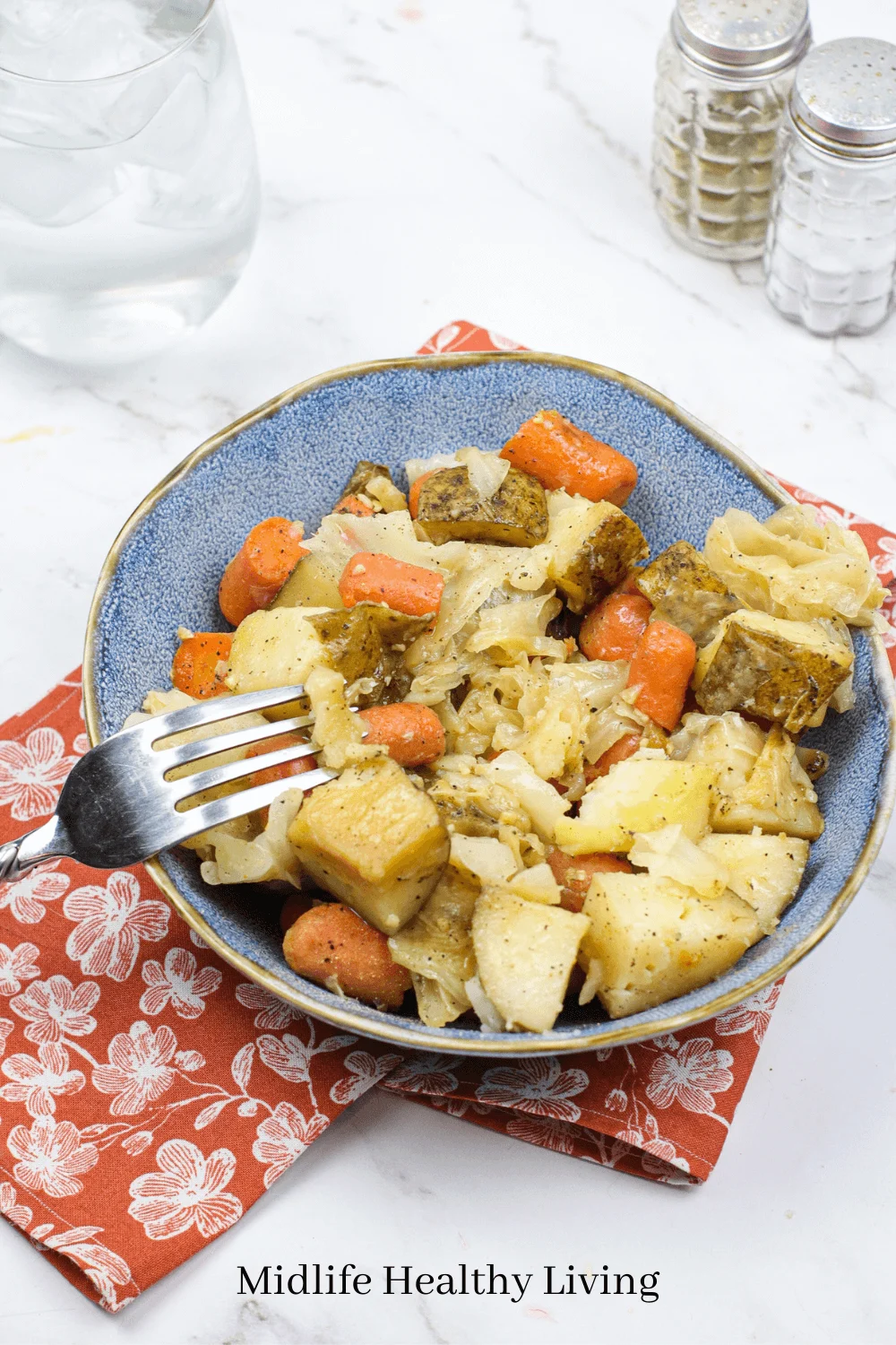 slow cooker cabbage potatoes and carrots