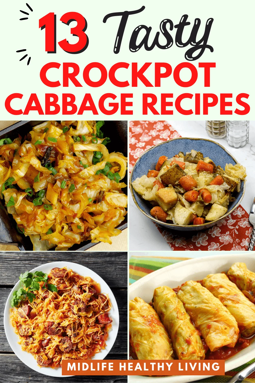 crockpot cabbage recipe ideas for cooking in slow cooker