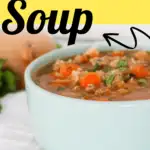 spicy cabbage soup with carrots