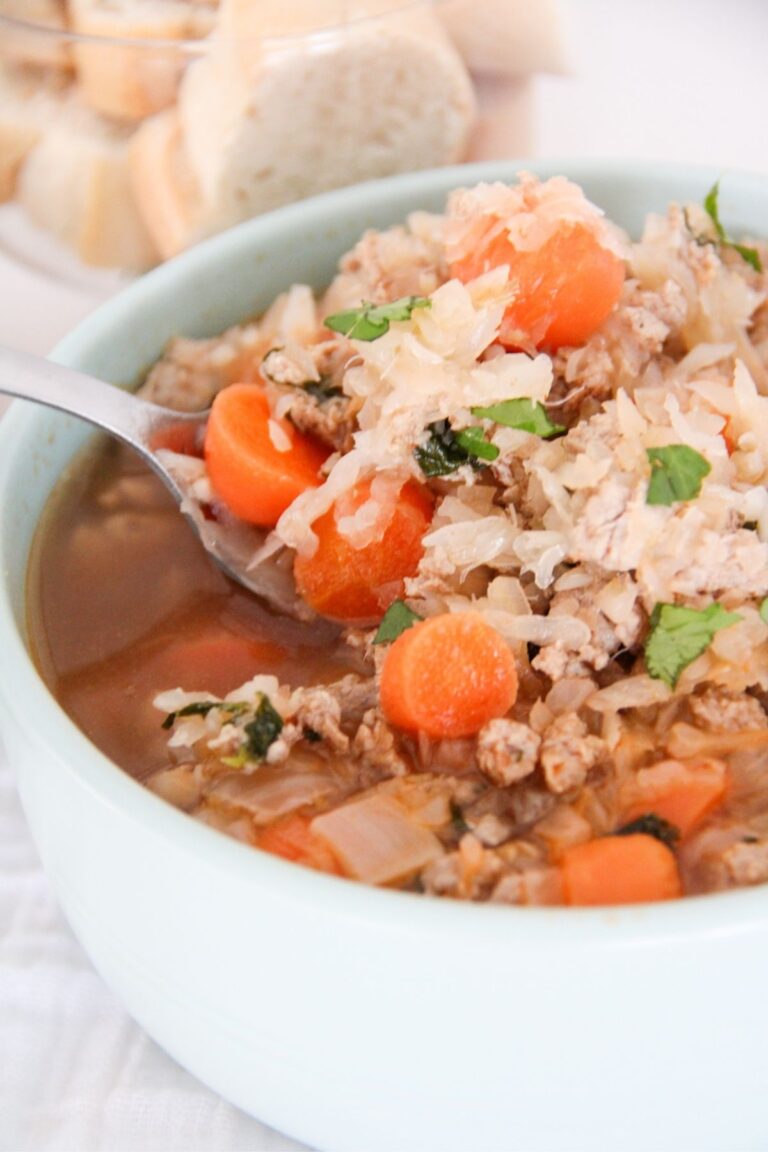 Spicy Keto Cabbage Soup