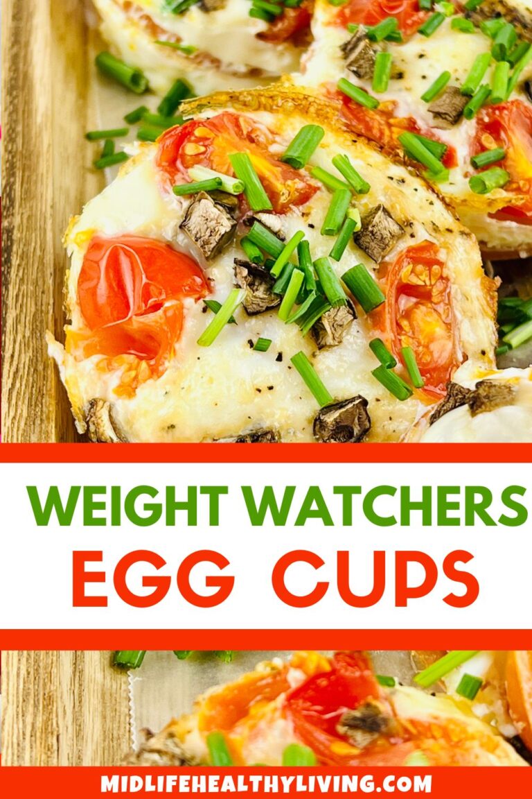 Pinterest image for Weight Watchers Egg Cups recipe
