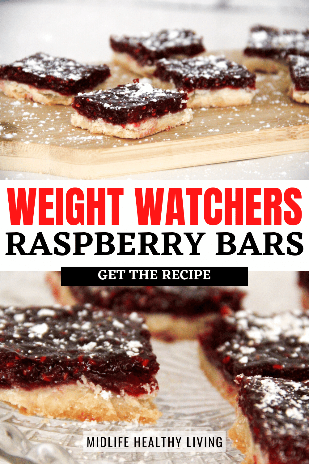 Weight watchers Raspberry Bars with just 4 points