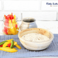 healthy veggie dip