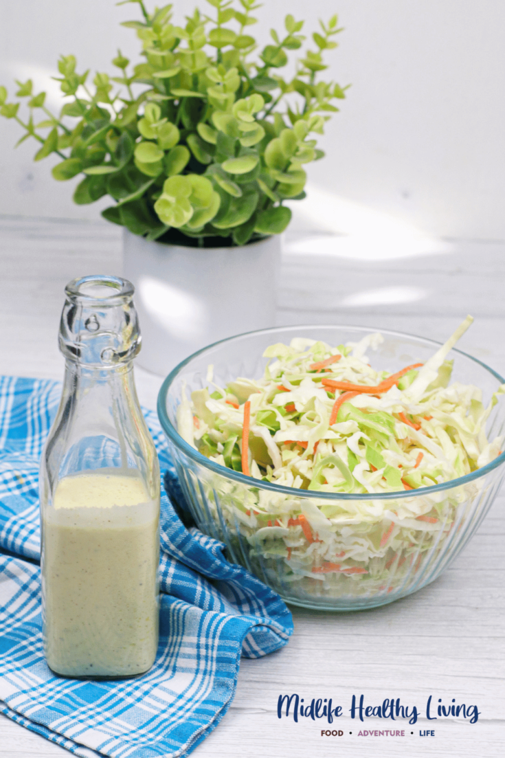 Homemade Coleslaw Dressing Midlife Healthy Living