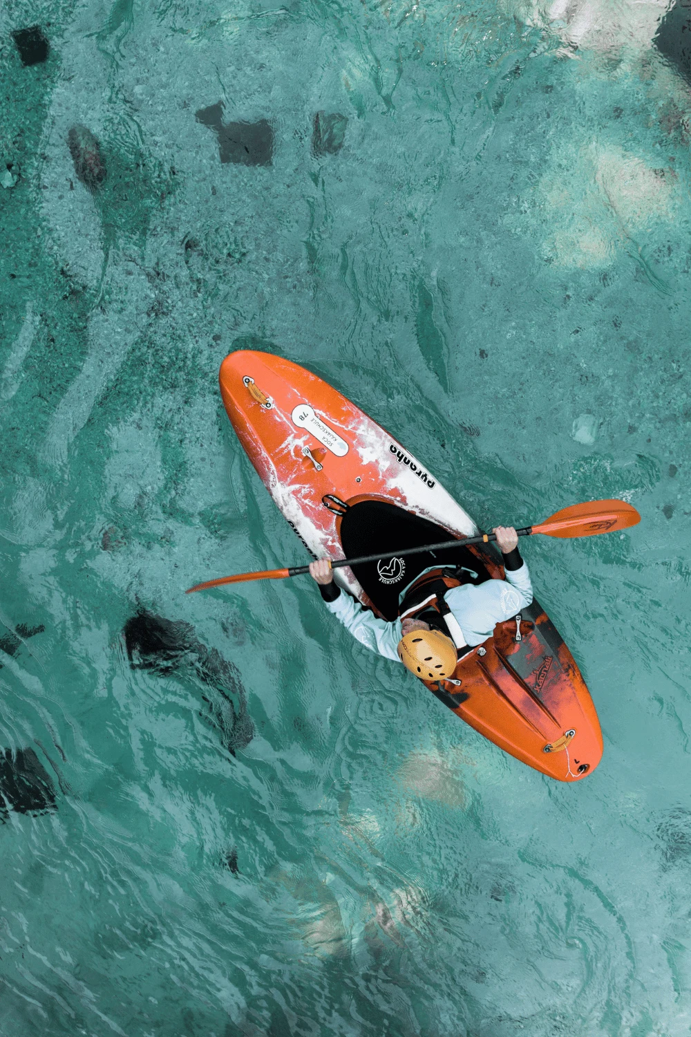 kayaking to stay active and healthy on weight watchers plan.
