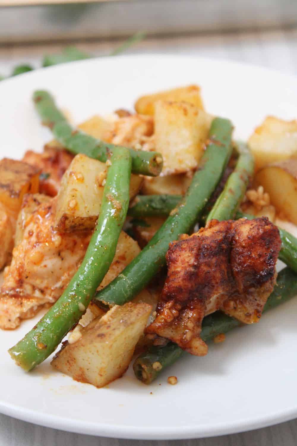 Sheet Pan Roasted Chicken and Vegetables