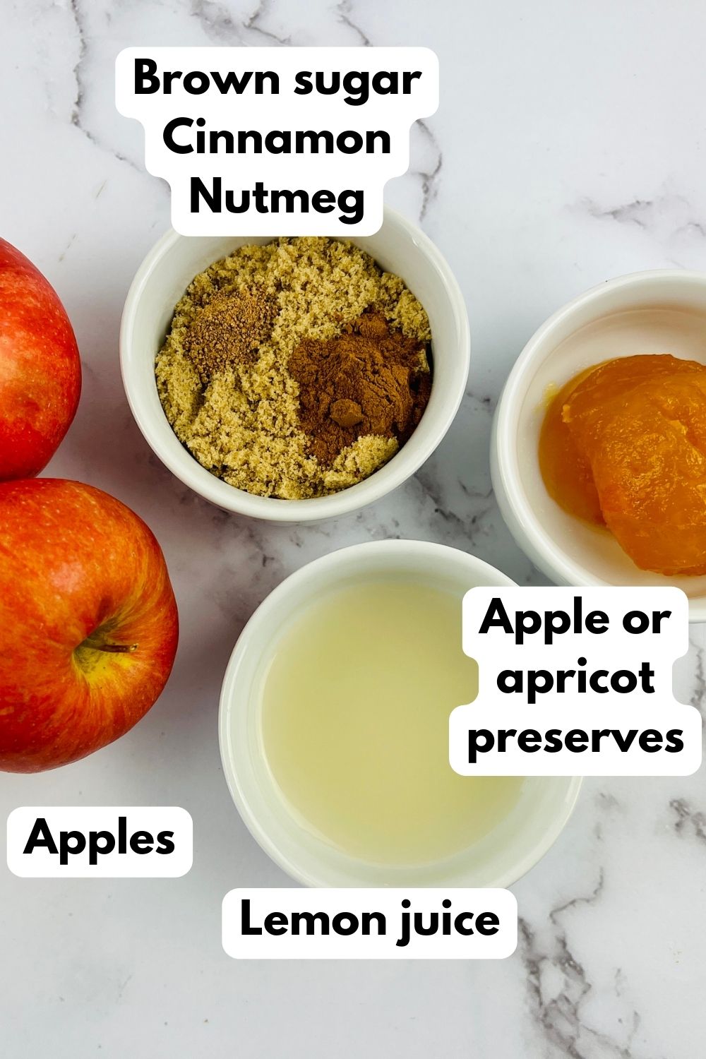 ingredients needed for ww apple pie filling