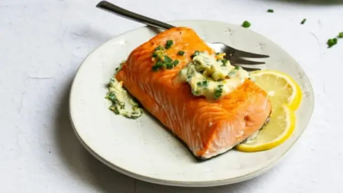 Herb Butter Salmon for keto salmon recipes