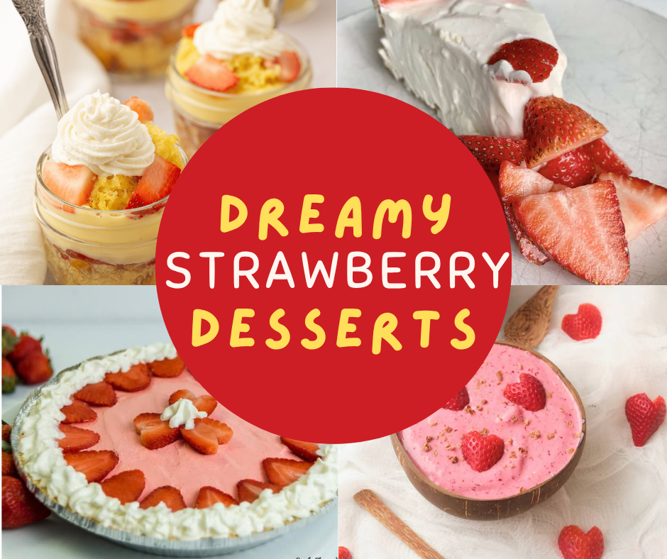 collection of strawberry recipes